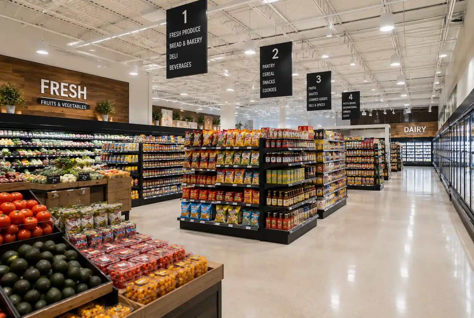 Supermarkets